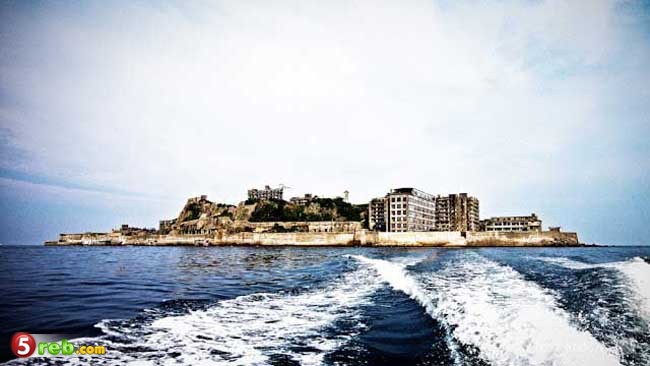 جزيرة هشيمة. اليابان Hashima Island. Japan