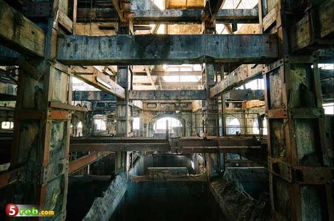 مصنع الفحم المهجور. فرنسا abandoned coal plant. France 