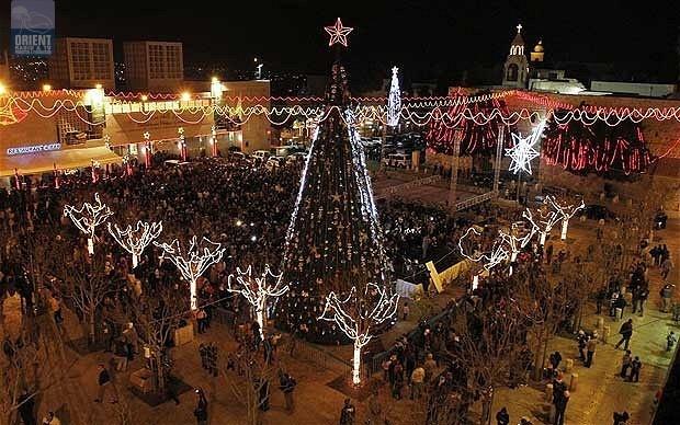 النشرة الميلادية الاولى لبلدية بيت لحم بمناسبة الاعياد