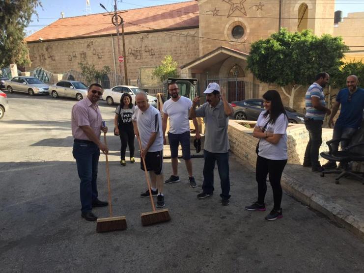 بالصور- مبادرة بيت ساحور نظيفة