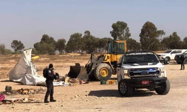 سلطات الاحتلال تهدم قرية العراقيب للمرة 225 على التوالي