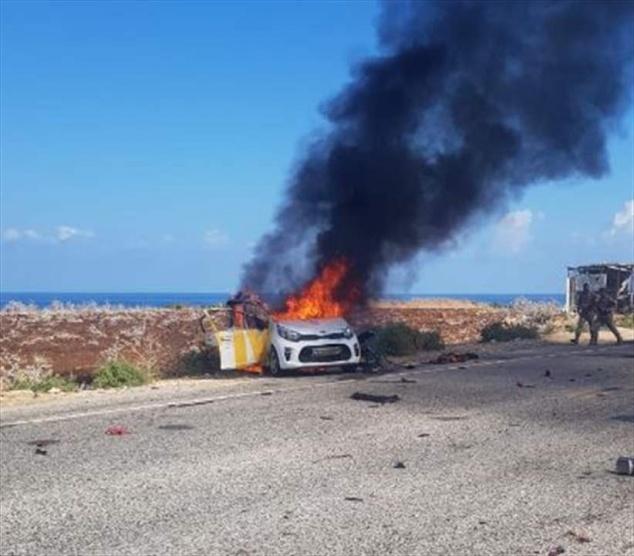 لبنان: شهيدان بغارة إسرائيلية استهدفت سيارة بالناقورة